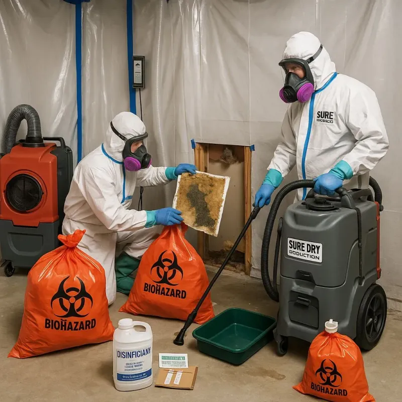 Contaminated Water Handling Protocols process in Marion, VA