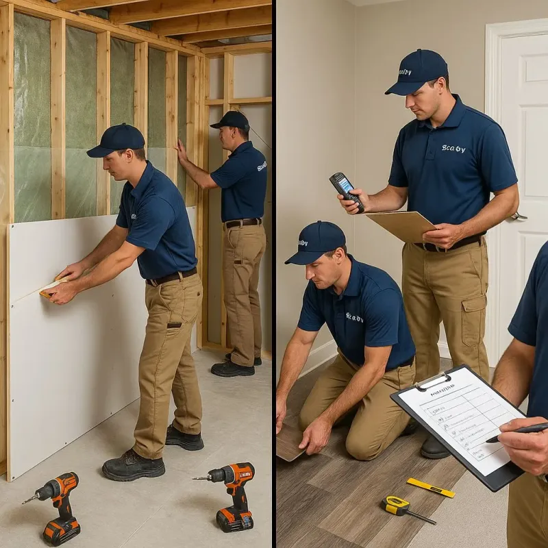 Repairs and Reconstruction process in Marion, VA